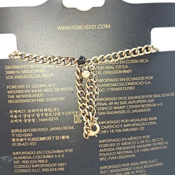NWT Forever 21 Jeweled Necklace - Picture 5 of 8